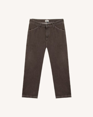 Faguo – Jean Denim Loose Chocolat