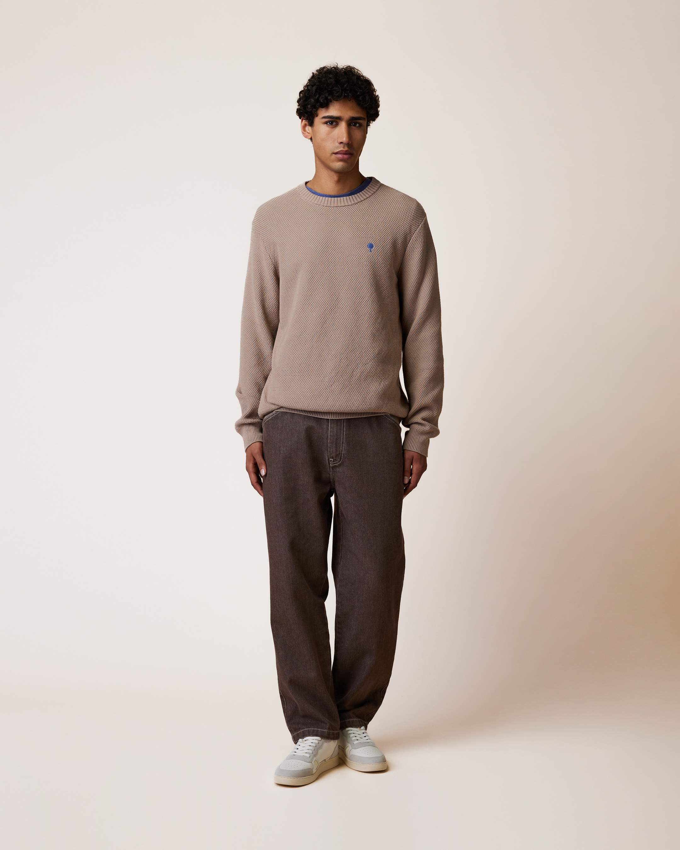 Faguo – Jean Denim Loose Chocolat
