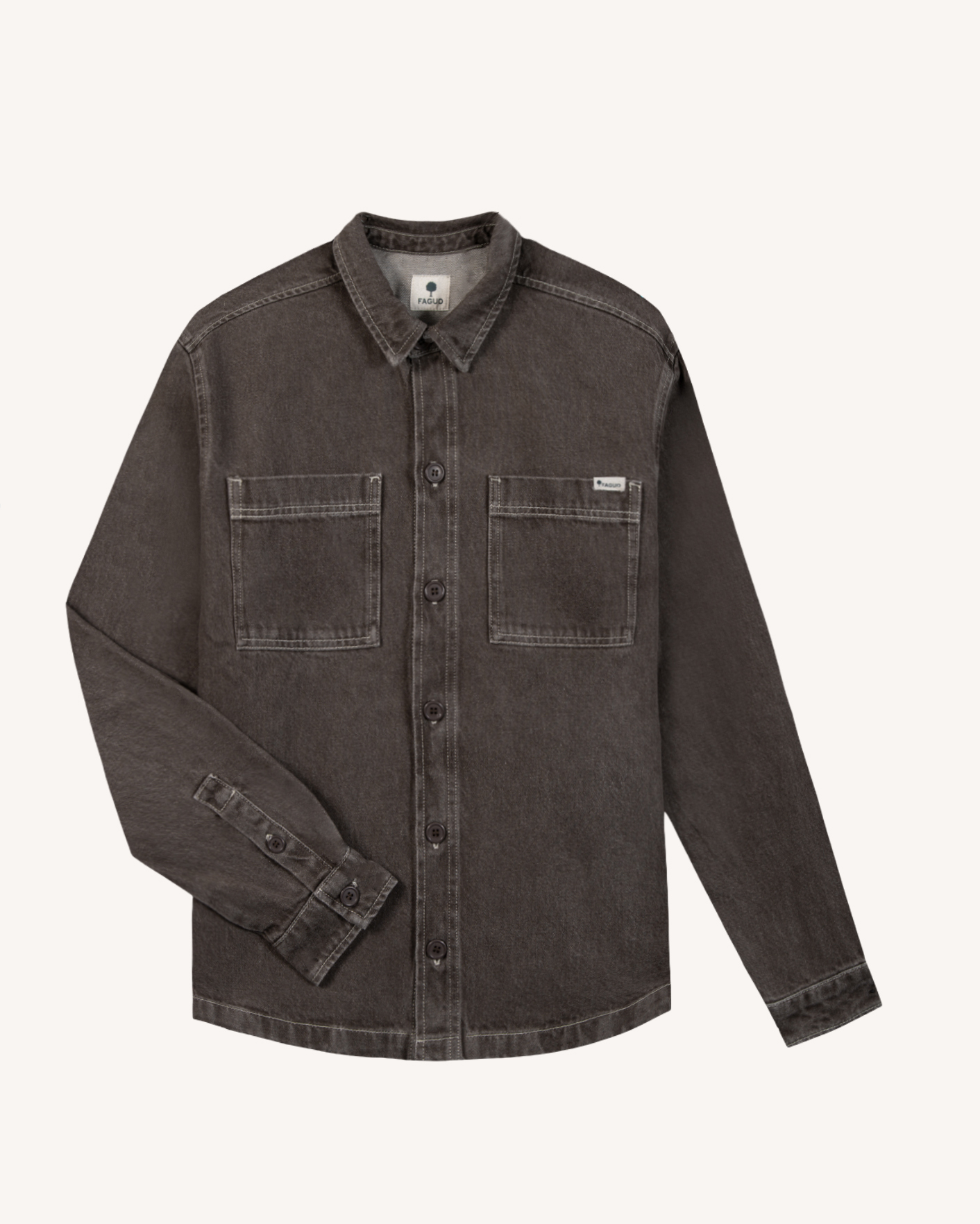 Faguo – Surchemise Clemont Chocolat