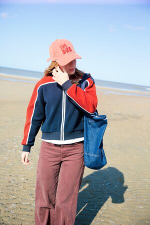 Indee – Veste polaire Waffle Navy