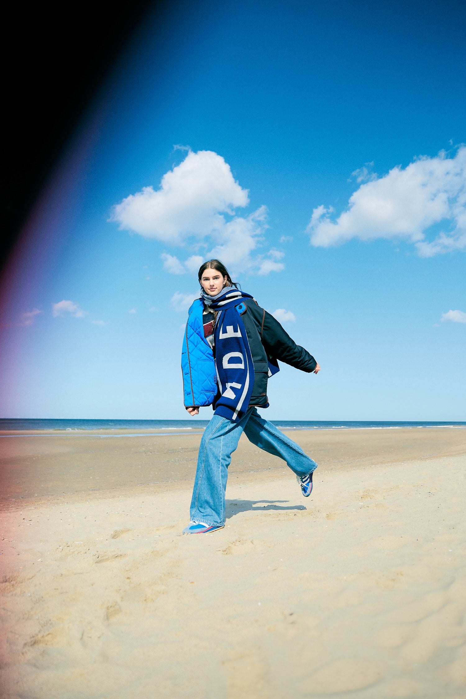 Indee – Veste réversible Warmup Navy – Image 3