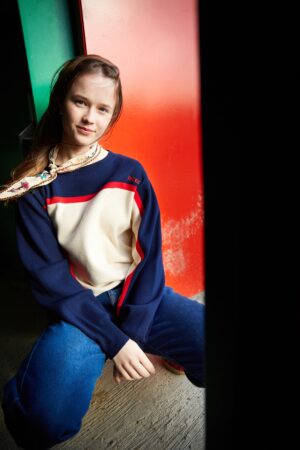 Indee – Pull Wasabi Off White