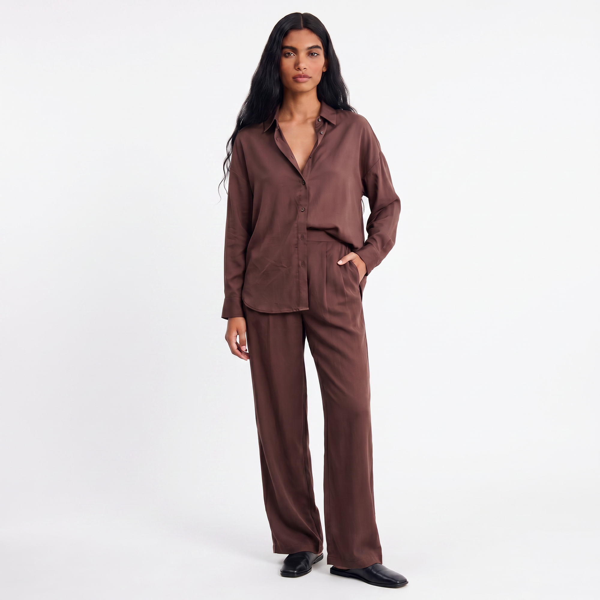 Artlove – Pantalon Orena Wine – Image 2