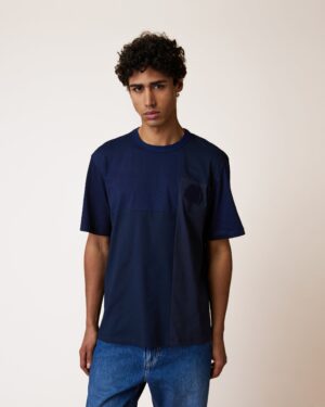 Faguo – T-shirt Lugny Up Navy Blue