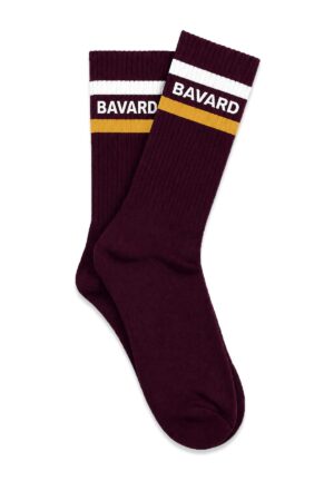 French Disorder – Chaussettes Ron Bavard Burgundy