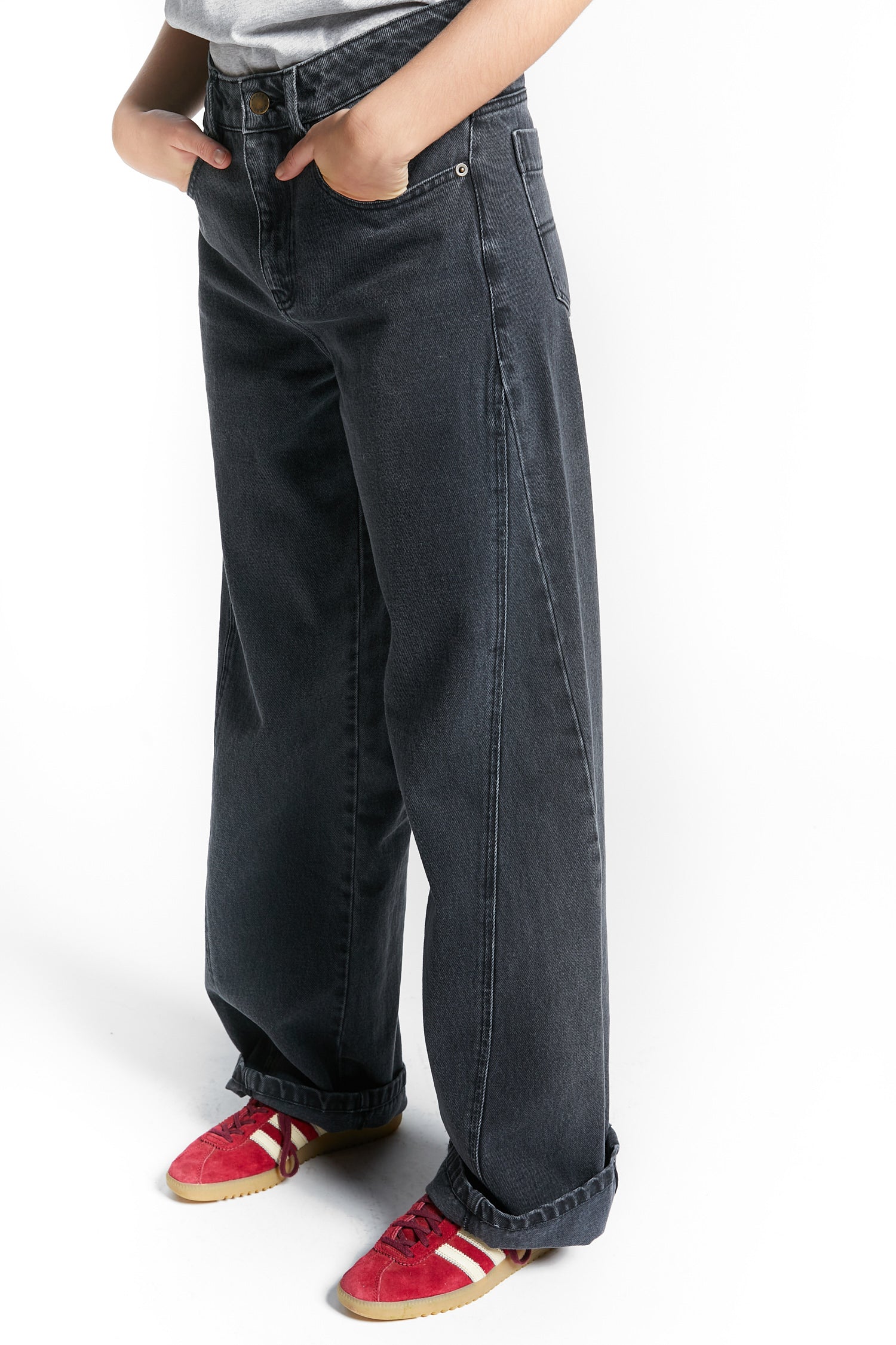 Indee - Jean Wildlife Washed Black – Image 4