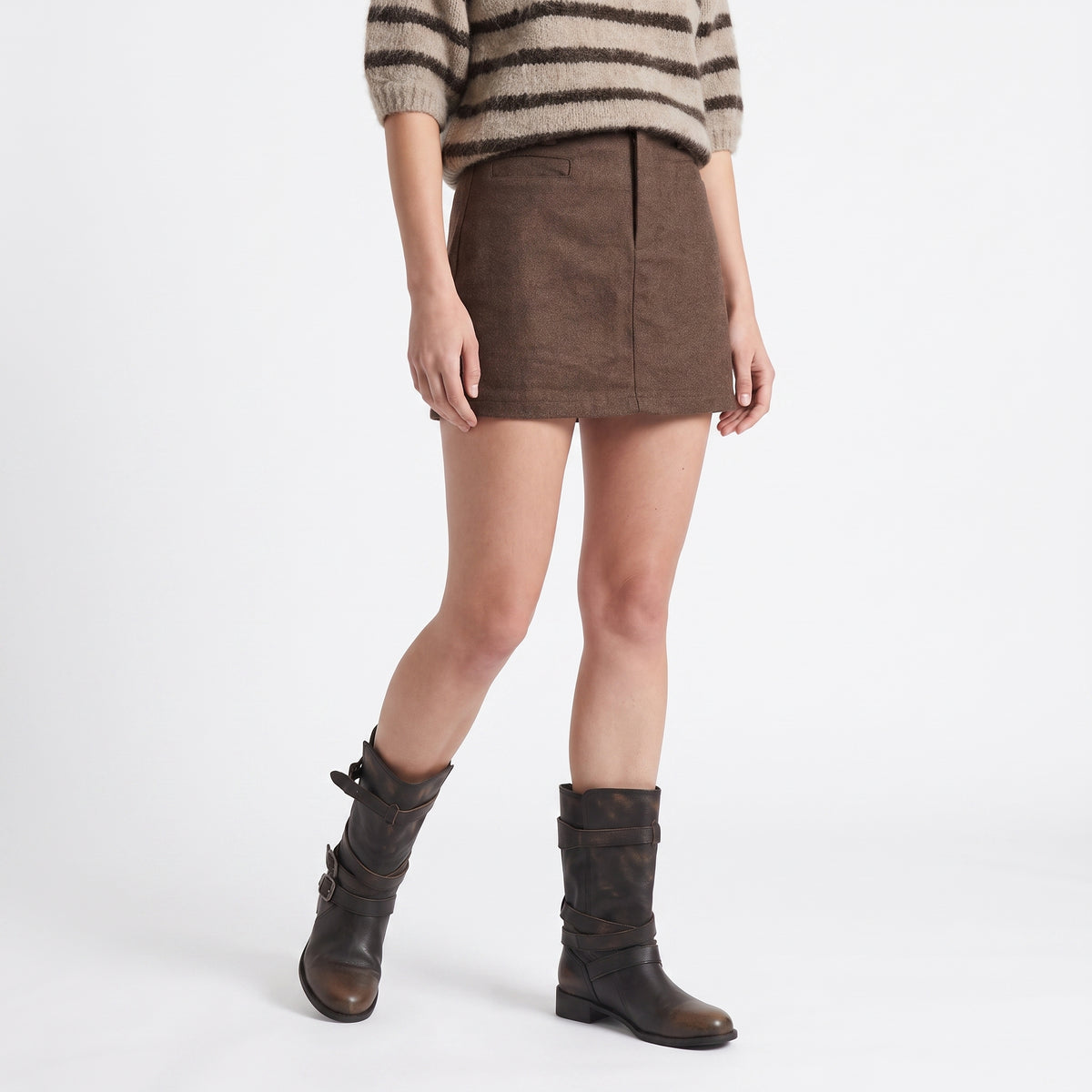 Artlove – Jupe Clerie Brown – Image 4
