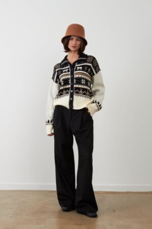 Orfeo – Pantalon Fergus Noir