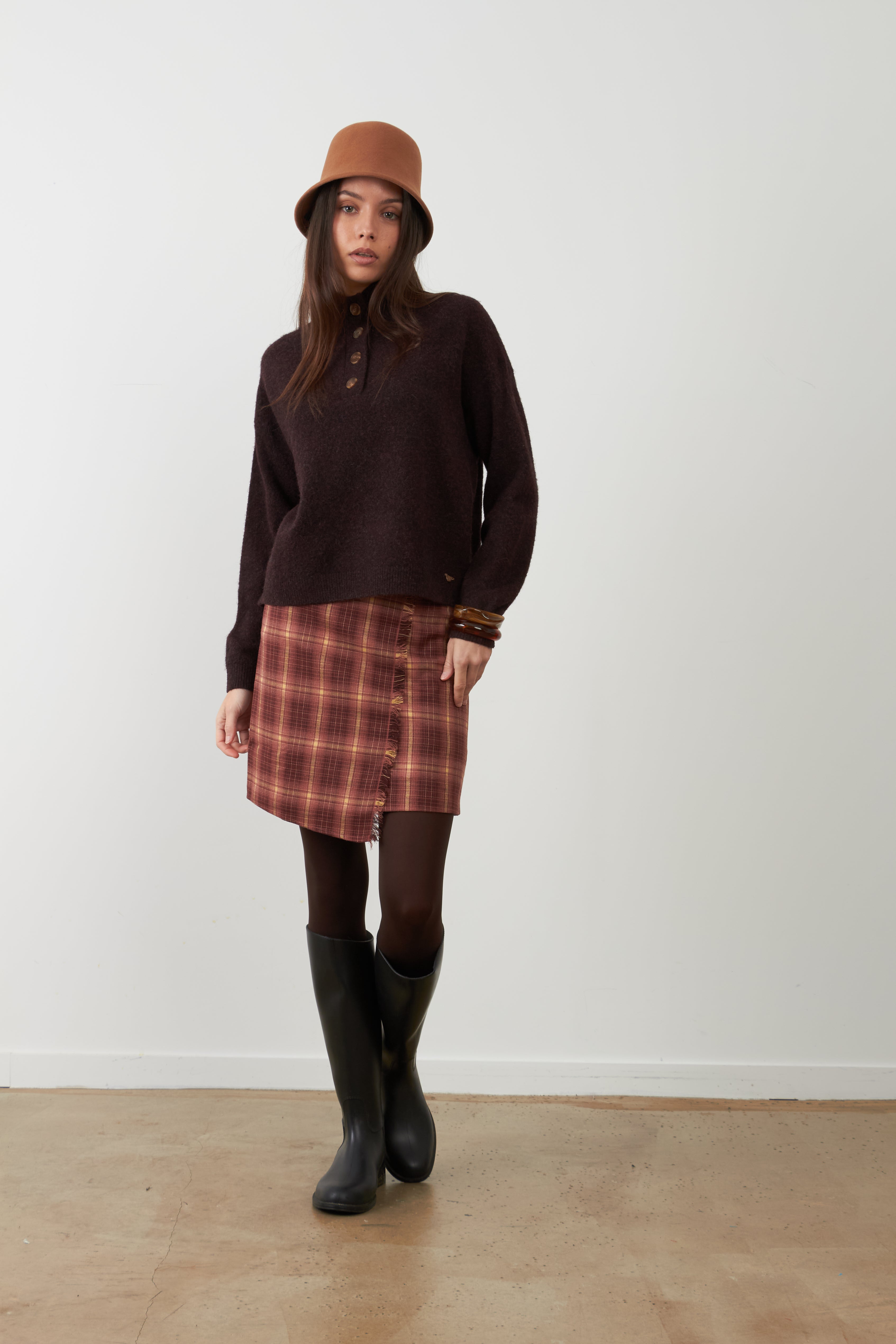 Orfeo – Pull Nathanielle Burgundy – Image 2
