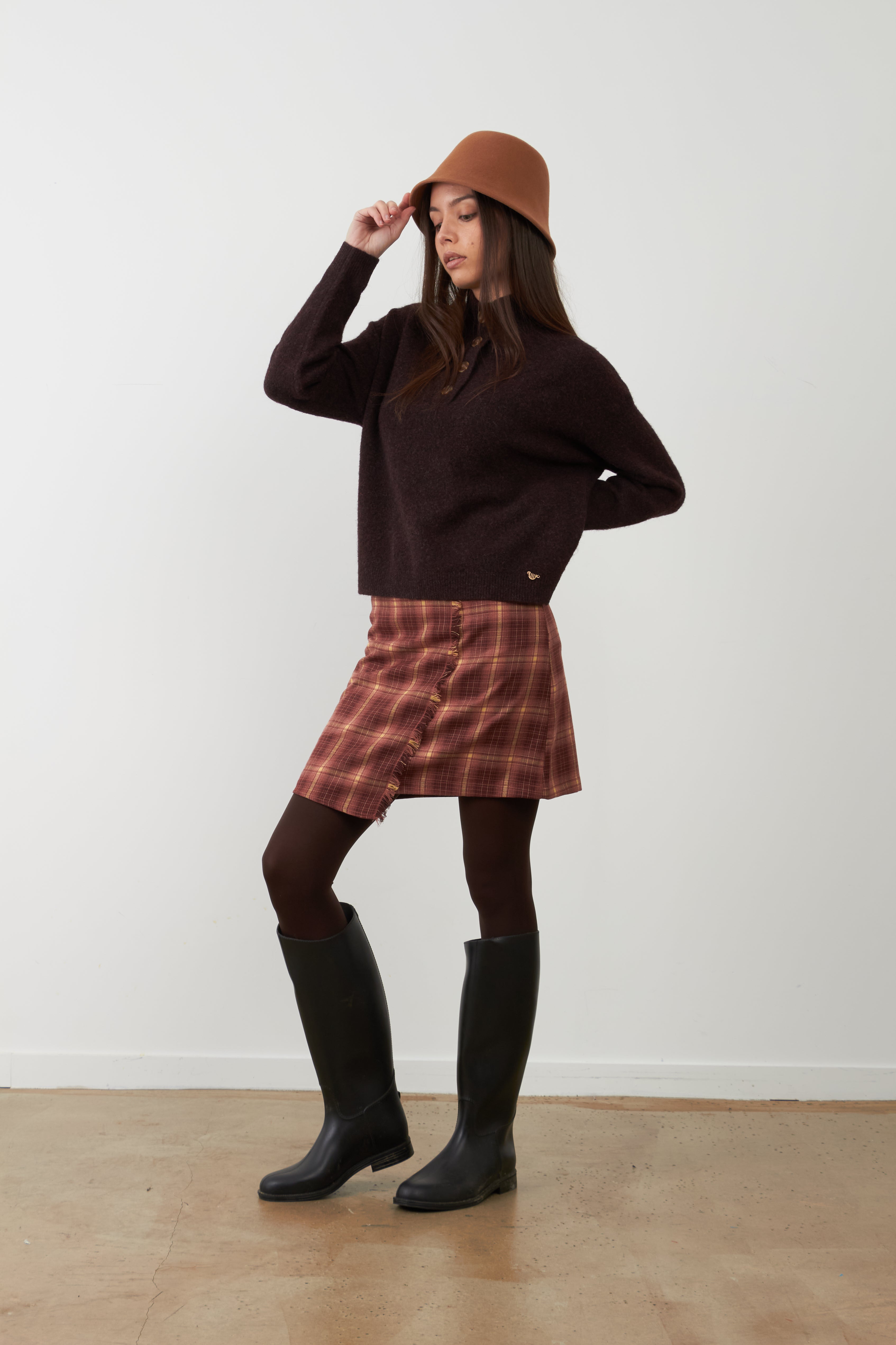 Orfeo – Pull Nathanielle Burgundy – Image 3