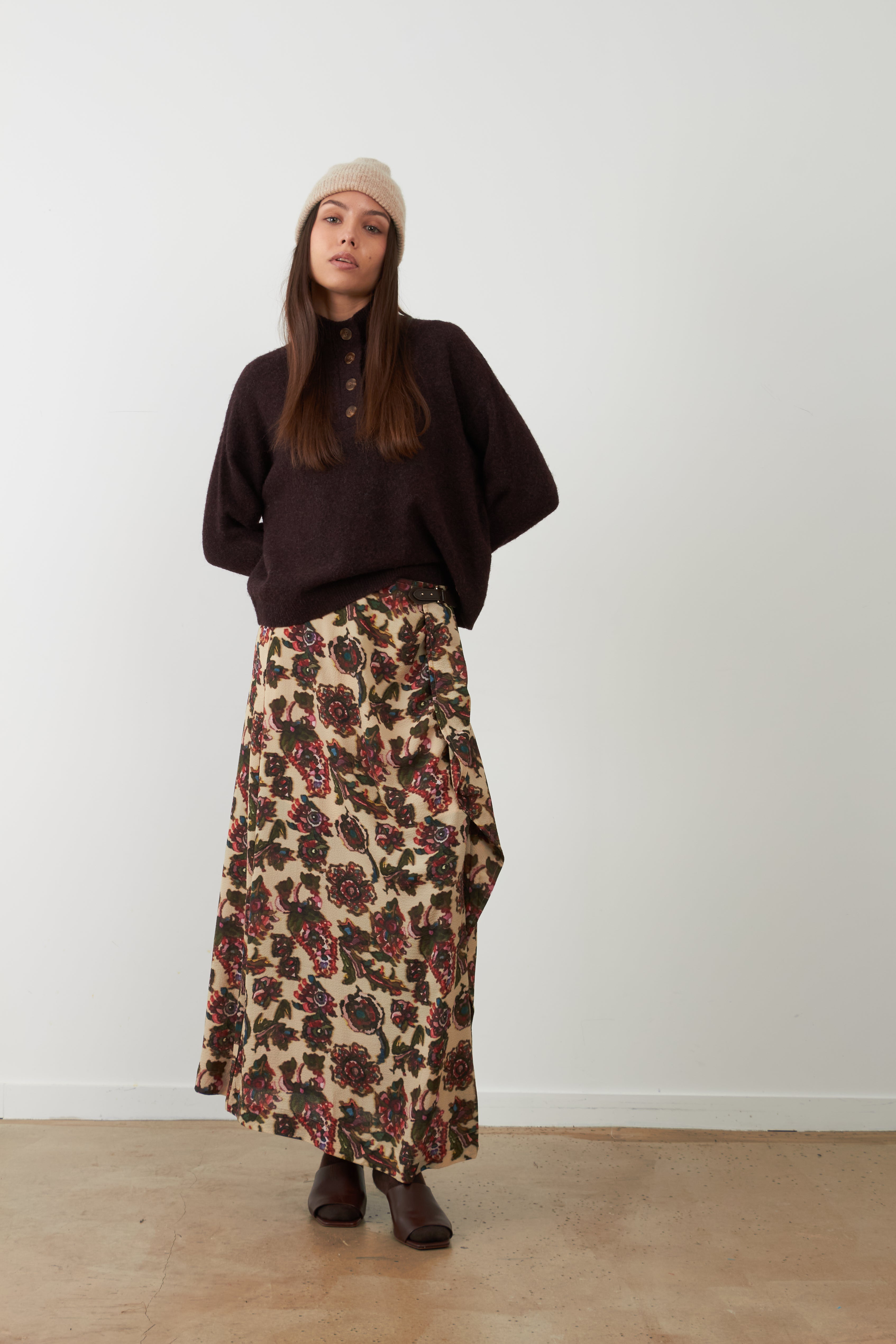 Orfeo – Pull Nathanielle Burgundy – Image 4