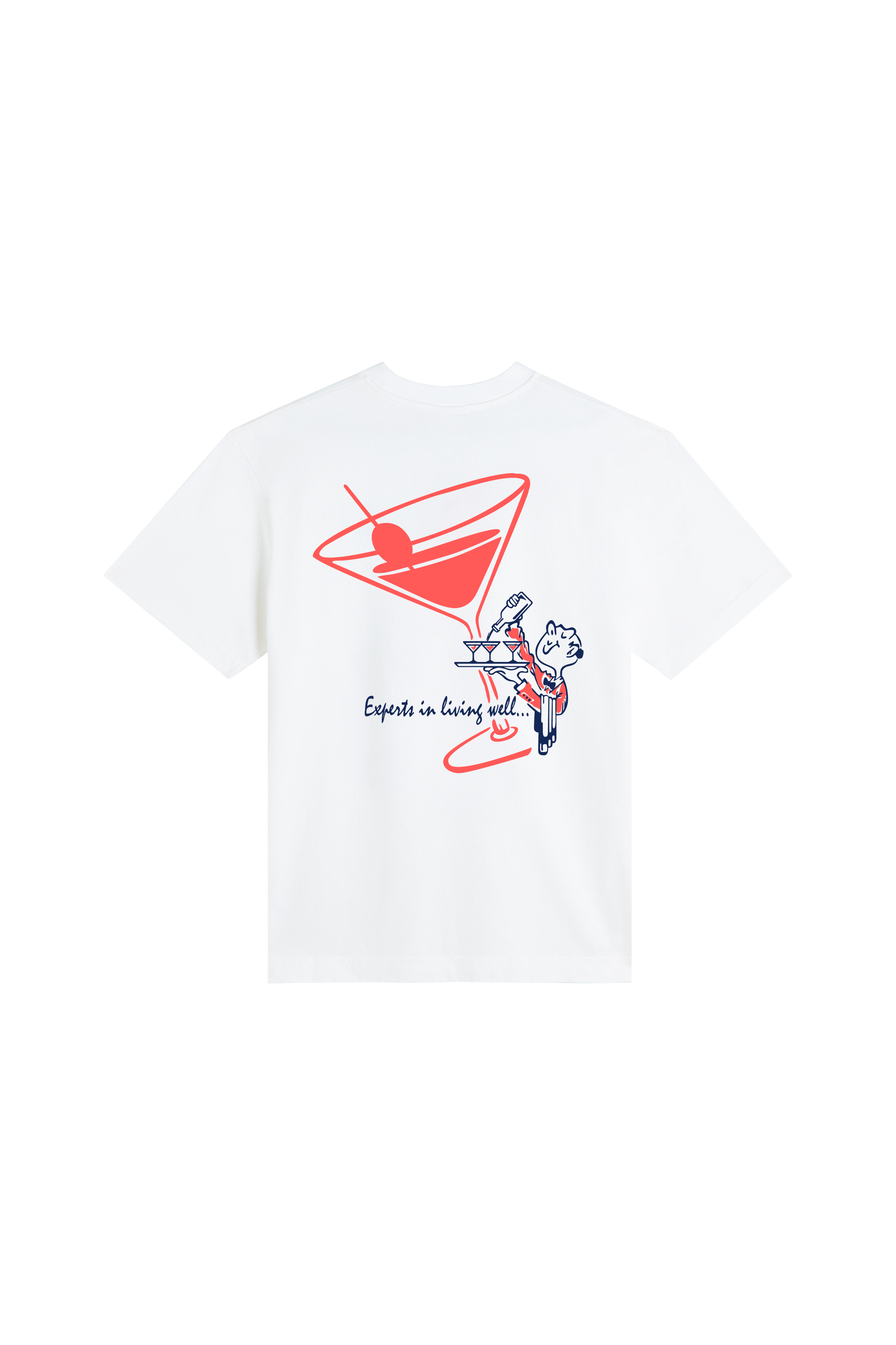 Qhuit – T-shirt Mixology Off-White
